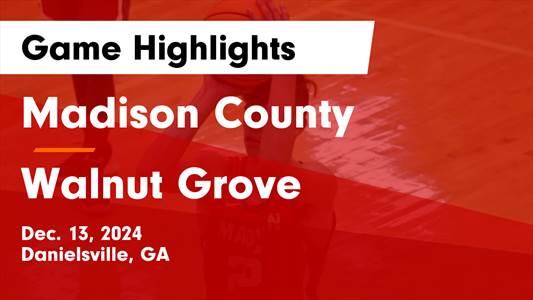 Basketball Recap: Walnut Grove Comes Up Short