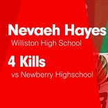Softball Recap: Nevaeh Hayes can't quite lead Williston over Trenton
