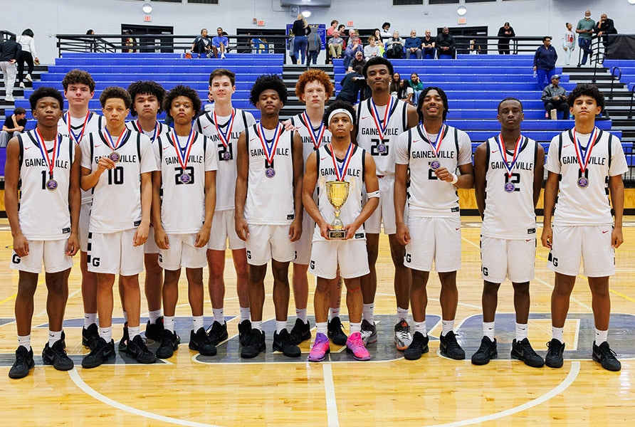 Unbeaten and nationally-ranked Gainesville hopes to earn more hardware in Georgia's Class 5A state tournament. (PHOTO: Ken Ortloff)