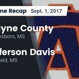 Football Game Preview: Jefferson Davis County vs. Wayne County