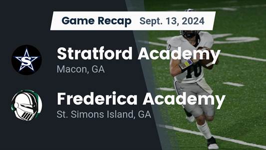 Football Game Preview: Stratford Academy Plays at Home