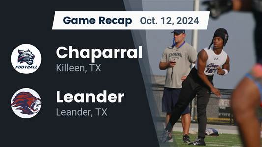 Football Recap: Leander Comes Up Short Despite  Logan Mitchell's