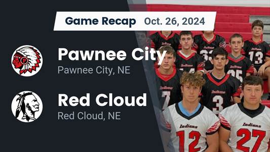 Football Recap: Red Cloud Takes Down Potter-Dix in a Playoff Bat