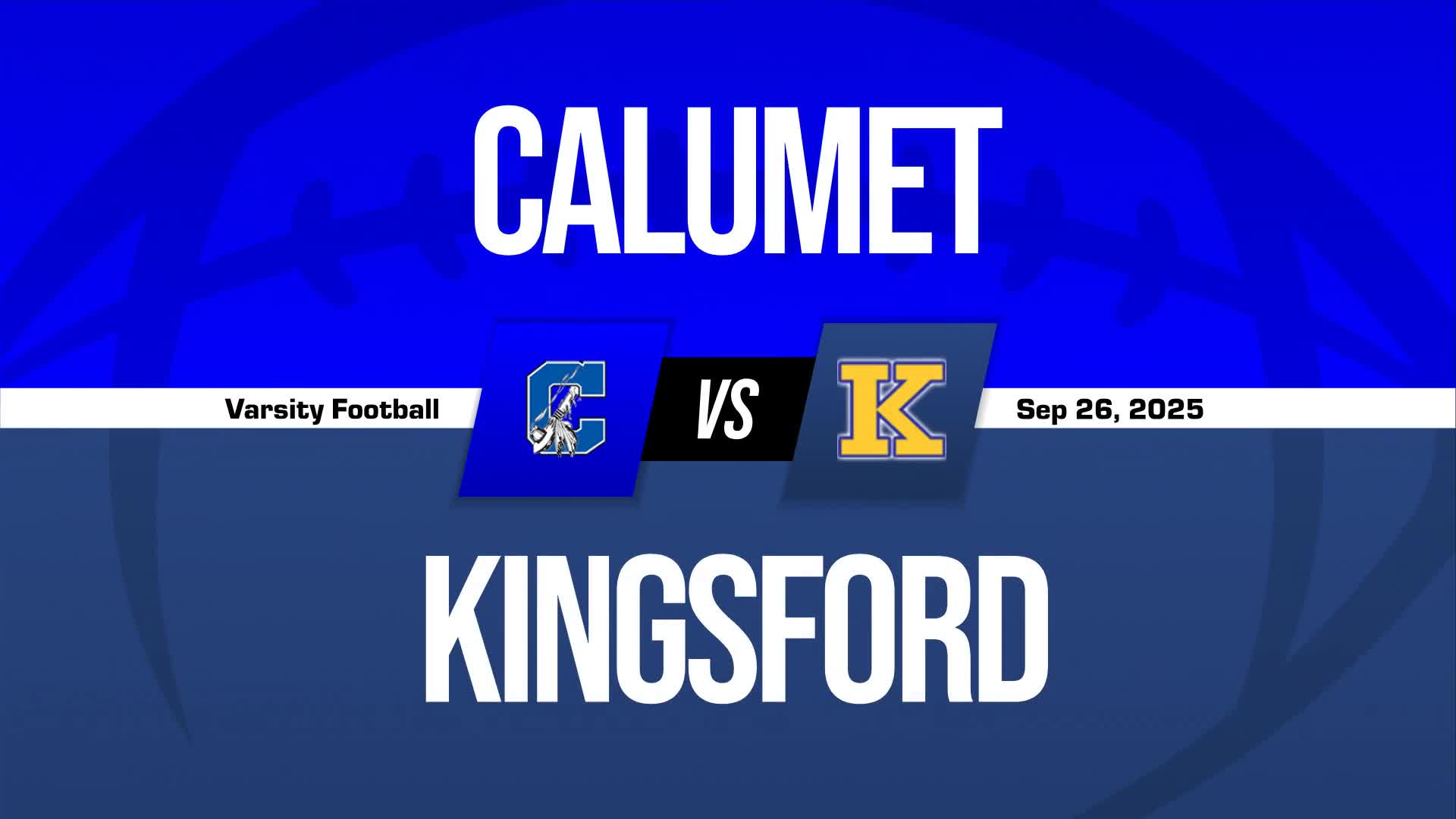 Football Game Preview: Kingsford Flivvers vs. Westwood Patriots + How To Watch
