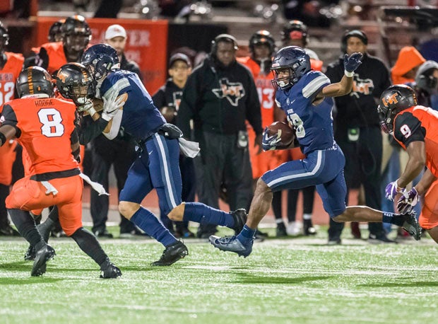 Action like this 2019 game between Lone Star and Lancaster may be captured and shown live via a smartphone in 2020.