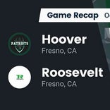 Football Game Recap: Sanger West Hornets vs. Roosevelt Rough Riders