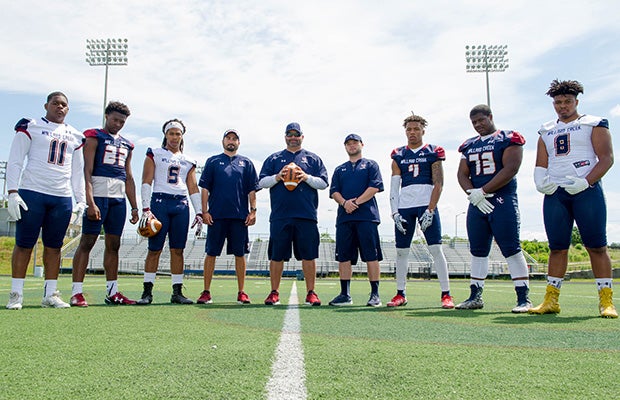Coach Michael Palmieri says this year's squad has more than 20 potential Division I players.