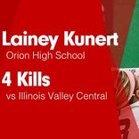 Softball Recap: Lainey Kunert can't quite lead Orion over Morris