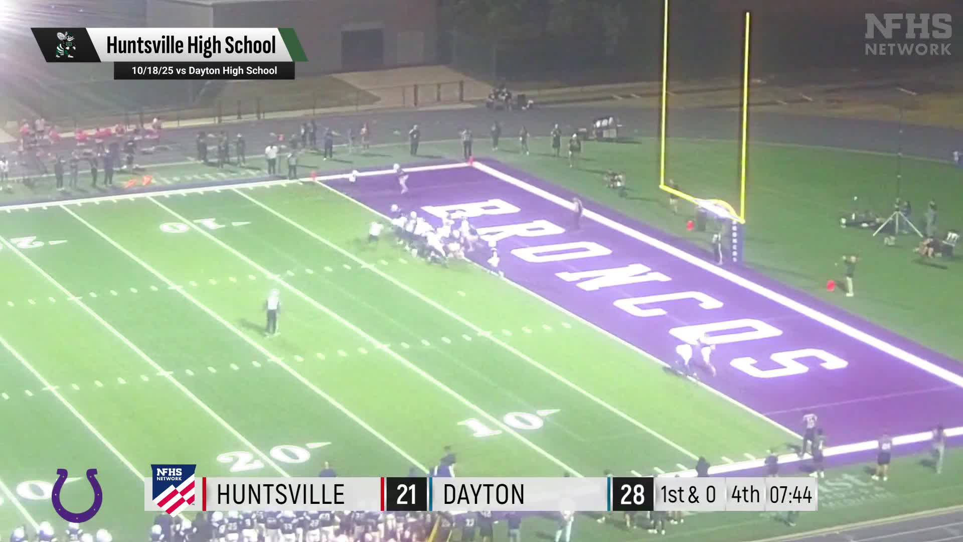 Football Recap: Make It Three in a Row for Huntsville + How To Watch