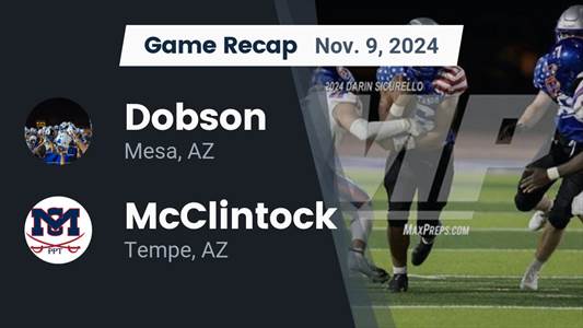 Football Recap: Dobson Takes a Loss