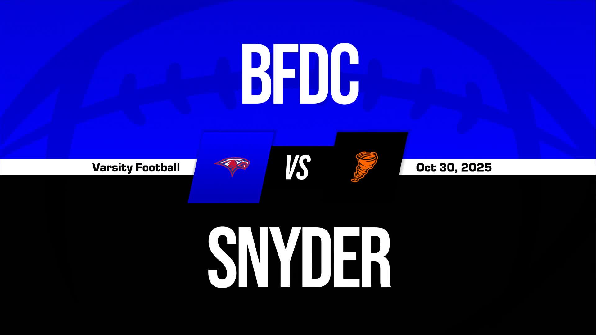 Football Recap: Snyder Takes a Loss + How To Watch