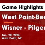 Basketball Game Recap: Wisner-Pilger Gators vs. Howells-Dodge Jaguars