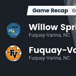 Football Game Preview: Fuquay - Varina Bengals vs. Willow Spring Storm