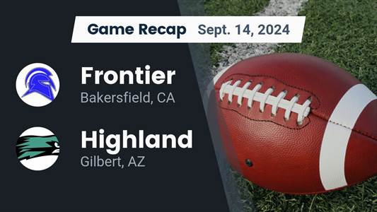 Football Game Recap: Frontier Takes a Loss