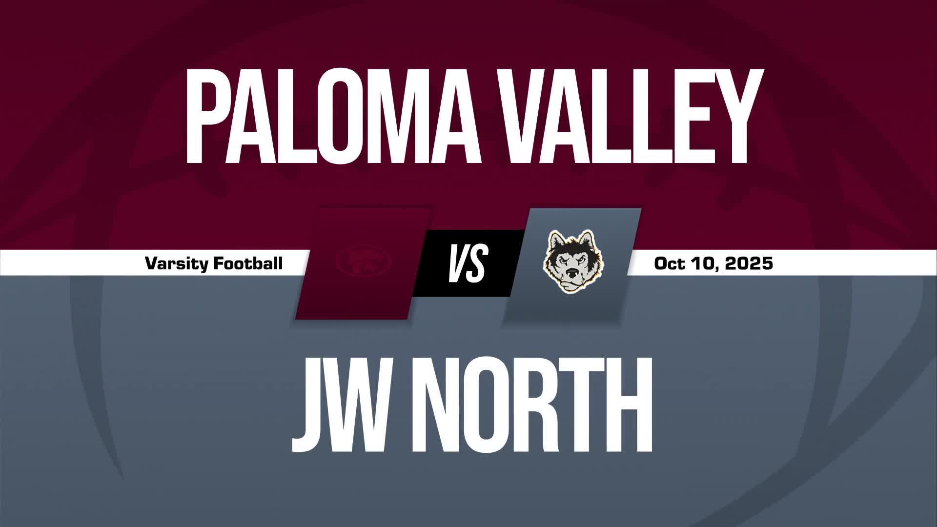 Football Recap: JW North Takes a Loss