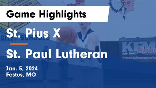 St. Pius X vs. Jefferson