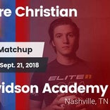Football Game Recap: Davidson Academy vs. Goodpasture Christian