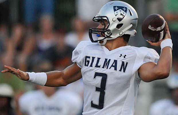 Gilman looks to pick up a victory in its third straight game against a nationally ranked opponent.