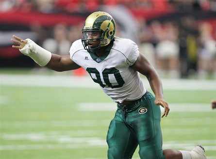Robert Nkemdiche played some running back in a season-opening victory over Kell of Marietta.