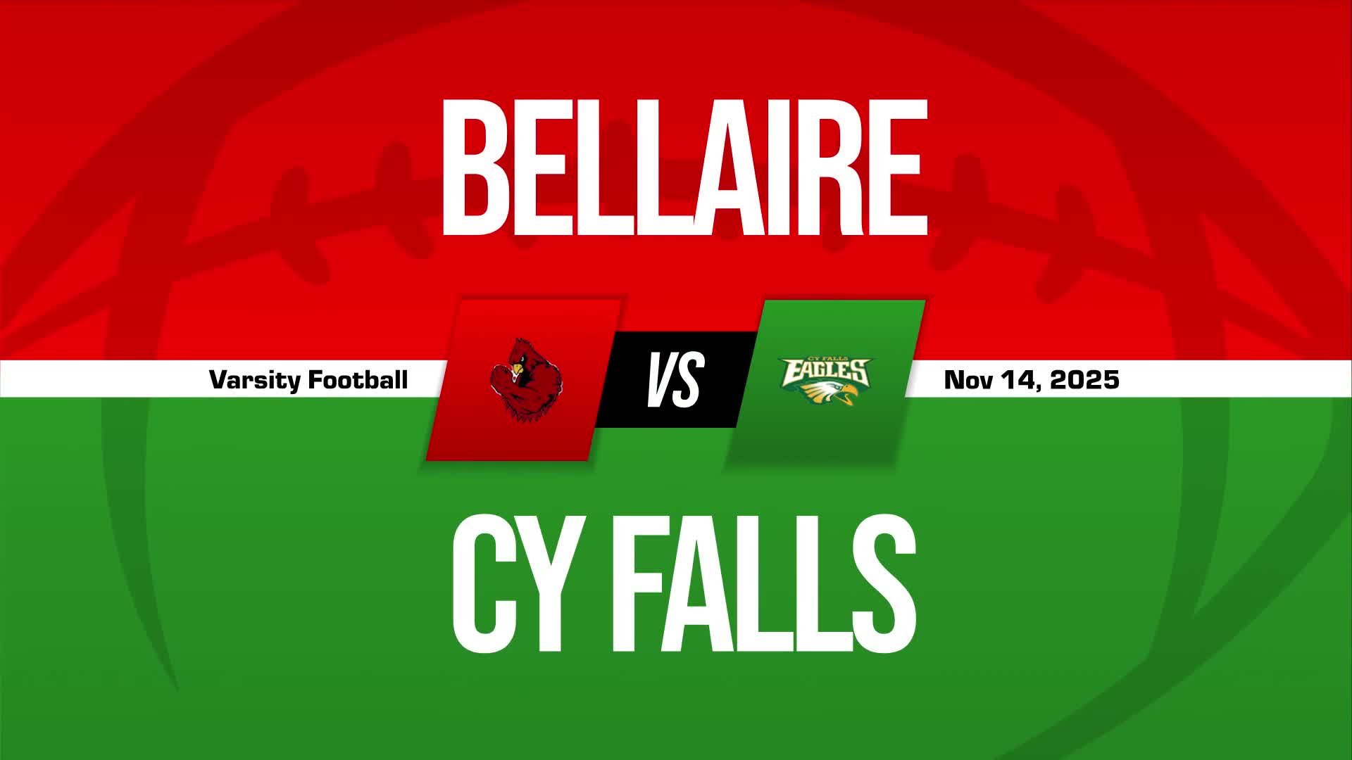 Football Game Preview: Cypress Falls Eagles vs. Cinco Ranch Cougars + How To Watch