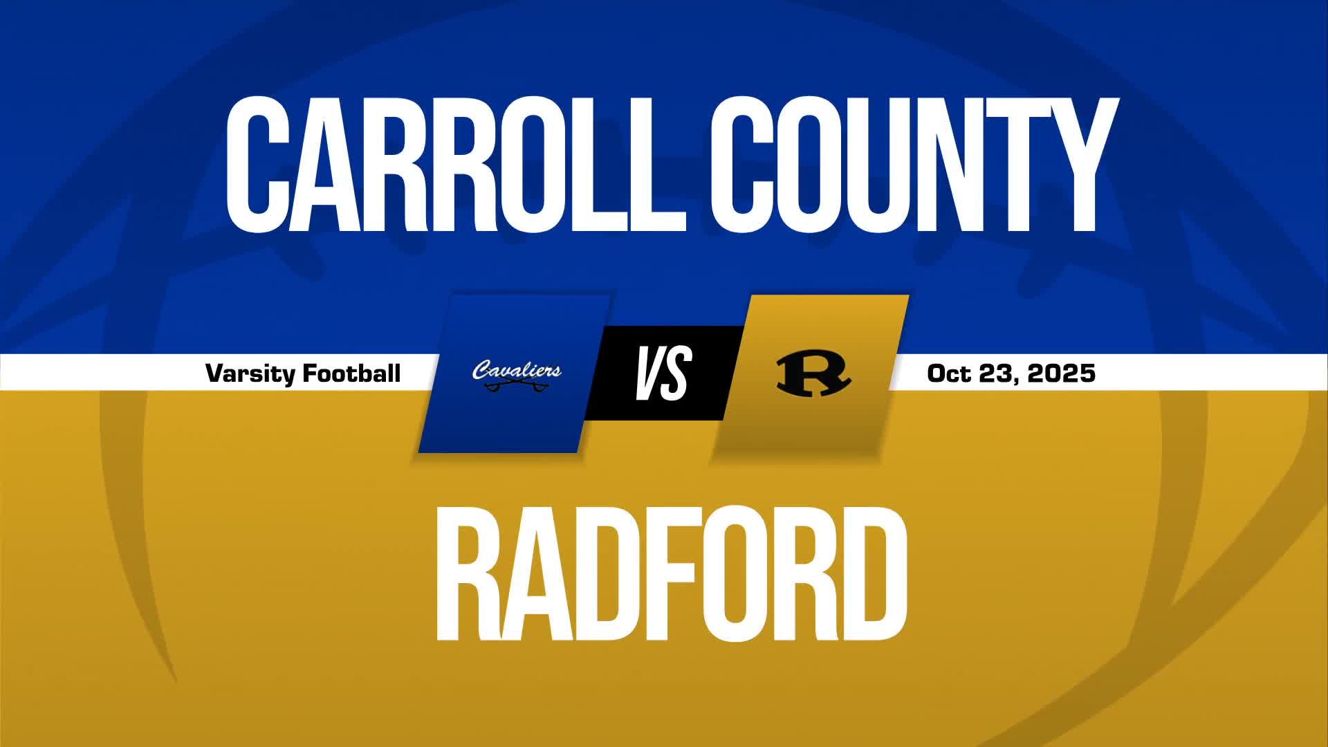 Football Recap: Carroll County Skates Past Martinsville with Ease + How To Watch