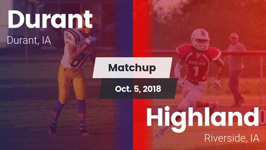 Football Game Recap: Durant vs. Highland