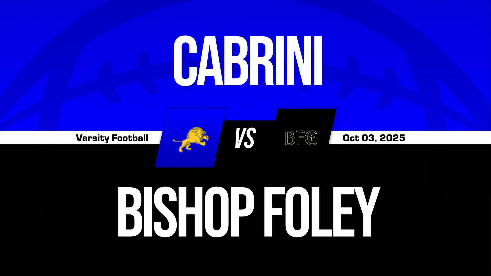 Football Game Preview: Bishop Foley Ventures vs. Shrine Catholic Knights