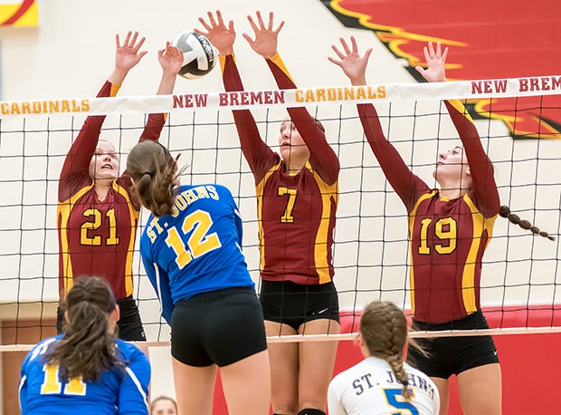 New Bremen is ranked No. 1 in Division IV. 