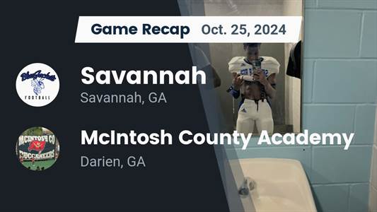 Football Game Preview: Savannah Bluejackets vs. Jenkins County W