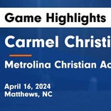 Soccer Game Recap: Carmel Christian Triumphs