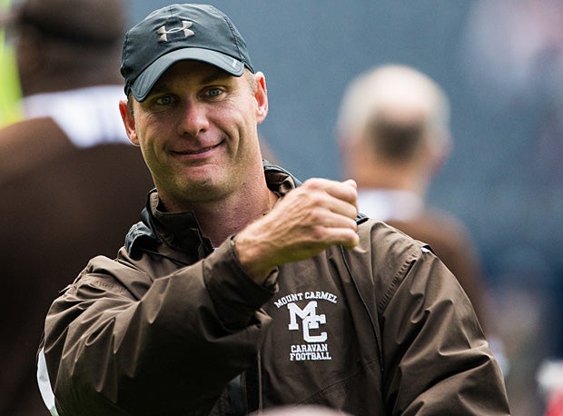 Mount Carmel moved up to the No. 3 spot after a victory in its opening game.