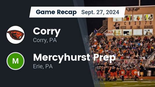 Football Recap: Corry Piles Up the Points Against Fairview