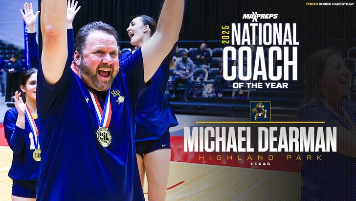 VOLLEYBALL: Dearman is Coach of the Year