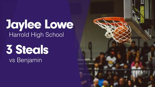 Jaylee Lowe Game Report