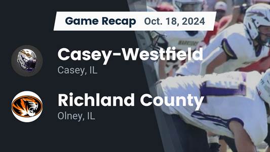 Football Recap: Casey-Westfield's Luck Takes a Turn for the Worse  on Friday