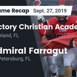Football Game Preview: Admiral Farragut vs. Keswick Christian