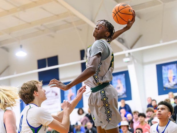 Lees-McRae commit Desmond Kent Jr. has been the catalyst for a potent Central Cabarrus offense that is averaging 88.6 points per game. (Photo: Brad Arrowood)