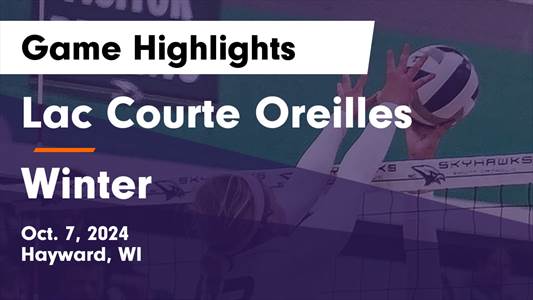 Volleyball Recap: Lac Courte Oreilles Takes a Loss
