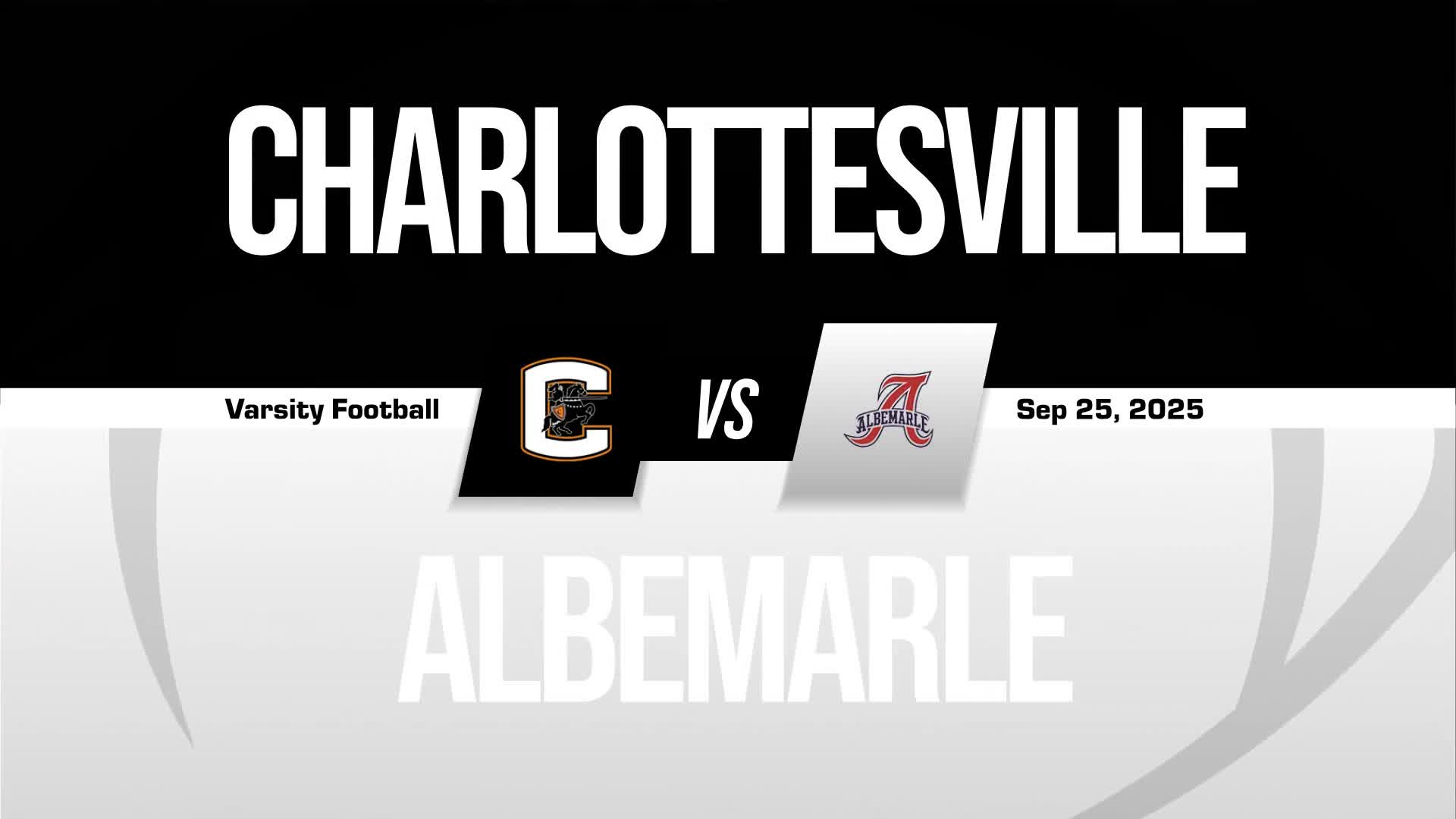 Football Recap: Albemarle Victorious