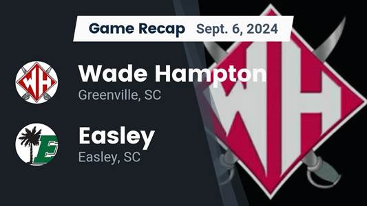 Football Recap: Easley Takes a Loss