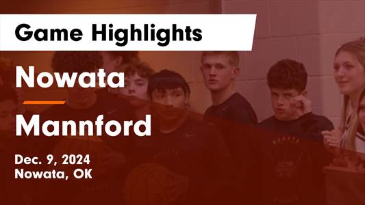 Basketball Recap: Mannford's Losing Streak Snapped at Four Games