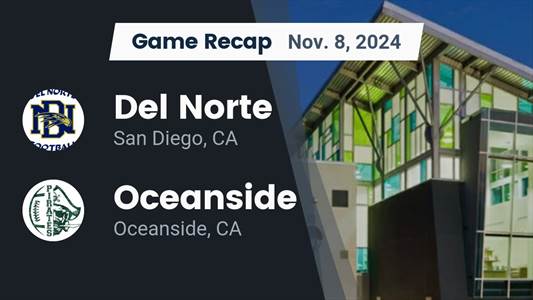 Football Recap: Oceanside's Winning Streak Snapped at Four Games