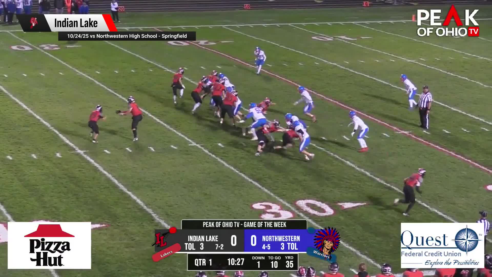 Football Recap: Indian Lake Finds Playoff Glory Versus Preble Shawnee + How To Watch