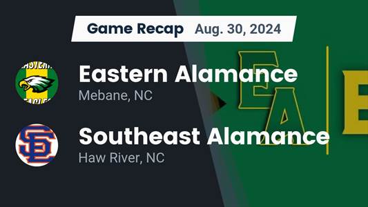 Football Game Preview: Eastern Alamance Leaves Home