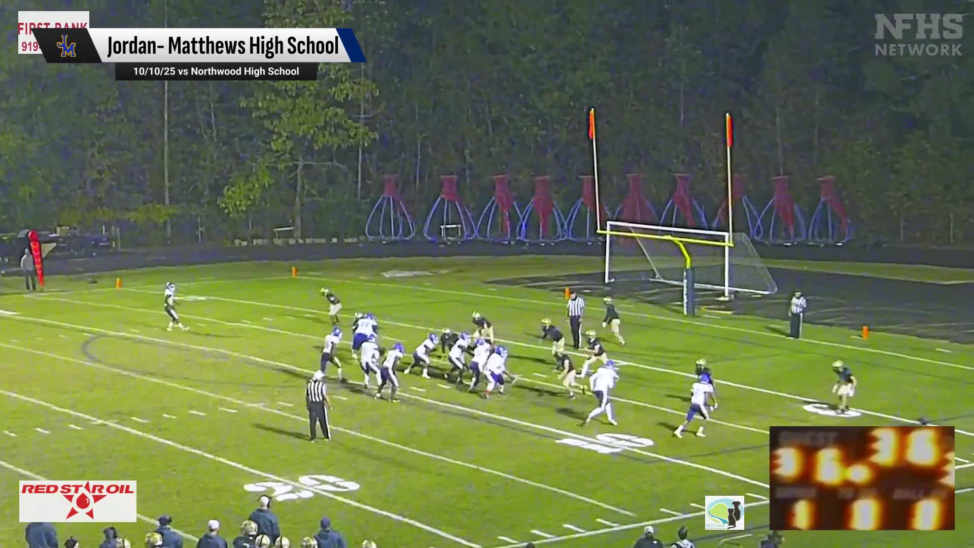 Football Recap: Eastern Randolph Piles Up the Points Against Jordan-Matthews