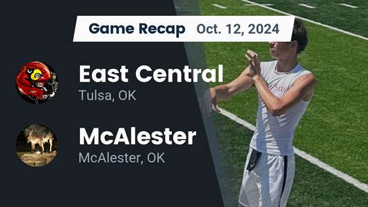 Football Recap: Mcalester Piles Up the Points Against East Centr