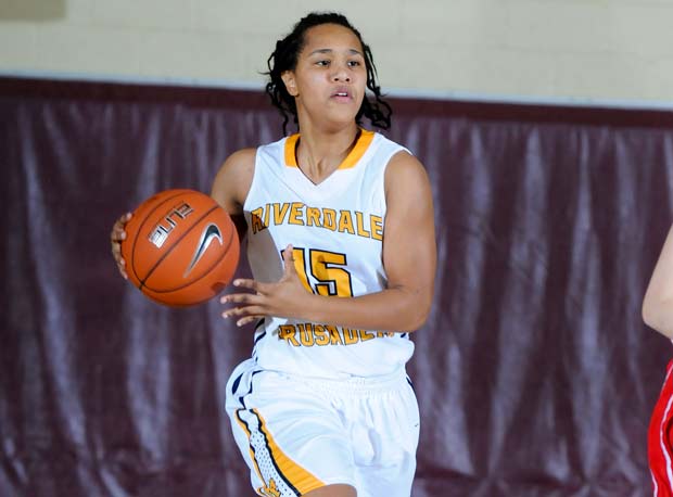 Auteaonna Gilmore will lead Riverdale Baptist into a brutal first-round matchup at this year's Nike TOC.