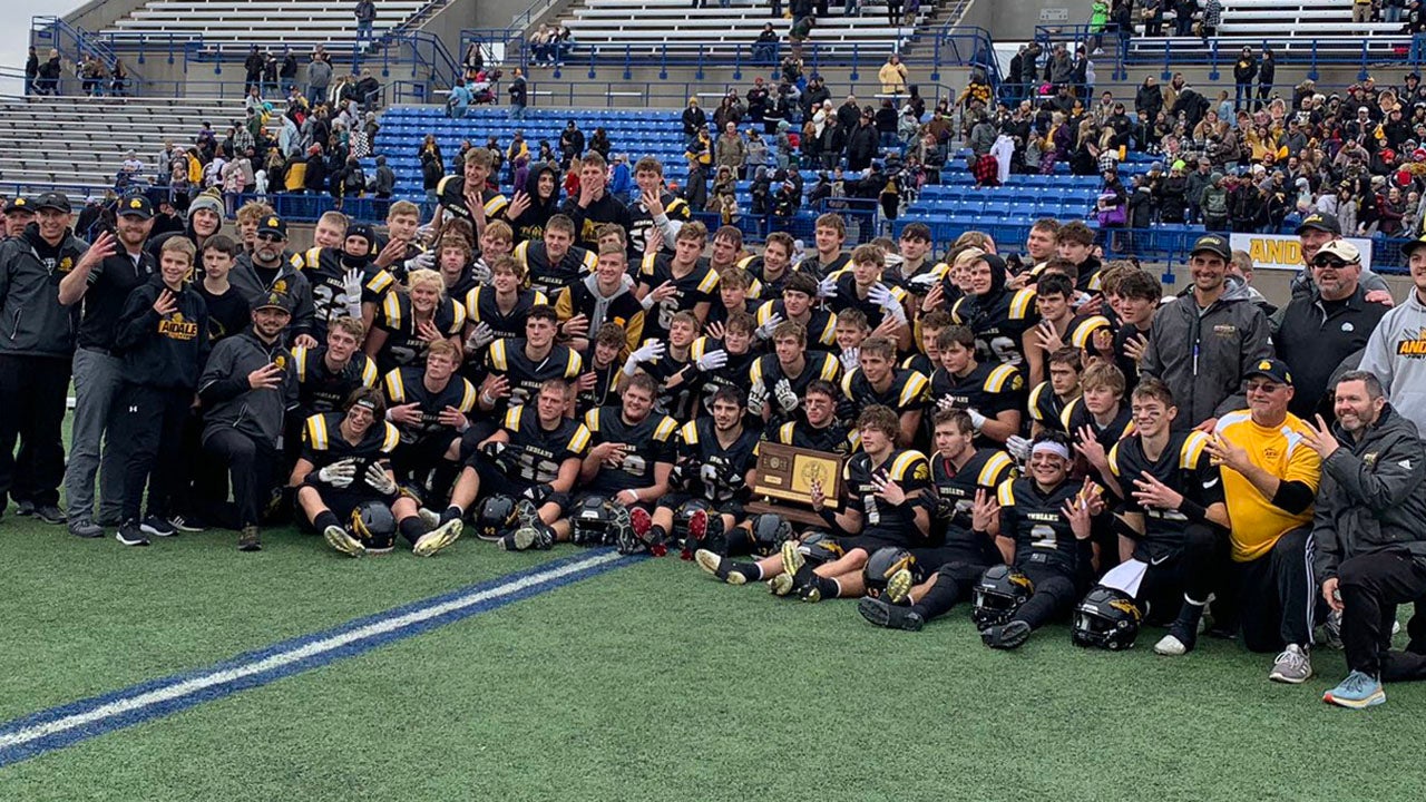 High school football rankings: Andale finishes No. 1 in final Kansas MaxPreps Top 25