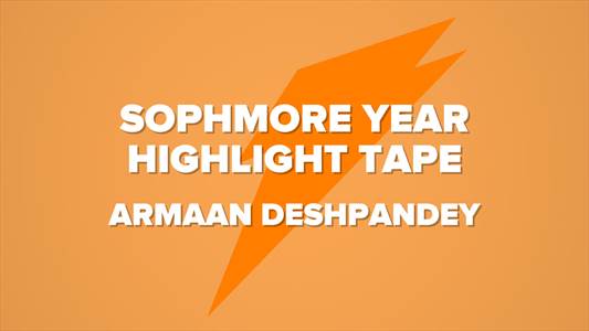 Armaan Deshpandey Game Report: @ Washington