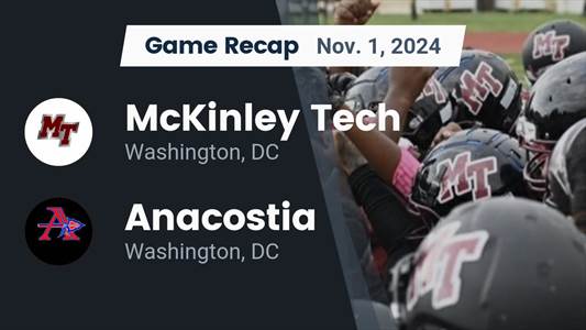 Football Recap: Anacostia Takes Down Ron Brown in a Playoff Batt